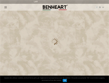 Tablet Screenshot of benheart.it